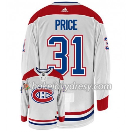 Pánské Hokejový Dres Montreal Canadiens CAREY PRICE 31 Adidas Bílá Authentic